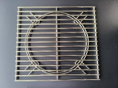 Grille inox avec insert 30 cm