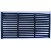 Grille fonte émaillée